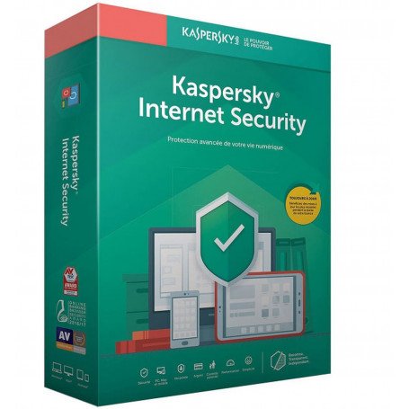 Antivirus Kaspersky Internet Security 2021 3 Postes 1 (KL19398BCFS-20SLIMMA)