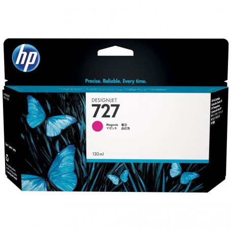 Cartouche d'encre HP N° 727 Magenta DesignJet (B3P20A)