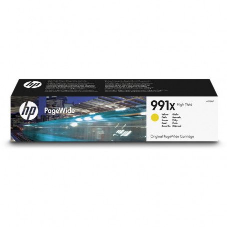 HP 991X Yellow (Jaune) PageWide - Originale - (M0J98AE) Maroc