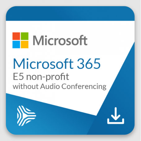 Microsoft CSP Office 365 E5 sans Audio Conferencing (CFQ7TTC0LF8S-0001)